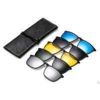 ราคา กรอบแว่นสายตา พร้อมคลิปออนเลนส์ 5 สี กันแดด ใส่ขับรถทั้งกลางวันออกแดดและกลางคืนกรองแสงไฟหน้ารถสวนทาง (4244940805)