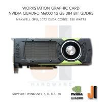 ราคา Workstation Graphic Card Nvidia Quadro M6000 3072 CUDA Cores, 12GB-384 Bit GDDR5 (มือสอง) (5662735645)
