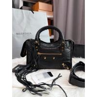 ราคา Balenciaga mini city ดำหมุดทองเรียบ ปี18 (53655142471)
