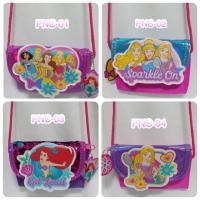 ราคา กระเป๋าสะพายข้างเล็กเจ้าหญิงลายลิขสิทธิ์ Princess Samll sling Bag สินค้าใหม่แกะกล่อง New In สินค้ายอดนิยม (6441771452)