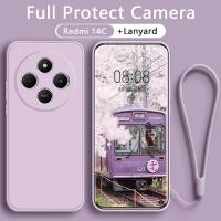 ราคา เคส Redmi 14C 13 13C 12 12C 5G 4G เคสซิลิโคนเหลวพร้อมกล้องแบบเต็มสายคล้อง สายคล้องเชือกเส้นเล็ก ข้าวแดง เคส Redmi 13c เคส Redmi 13 เคส Redmi 12c เคส Redmi 12 (26071409989)