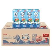 ราคา [ไม่มีของแถม].นม Hi-Q UHT พลัส ไฮคิว 180 มล. สูตร3 / สูตร4 (1 ลัง มี 36 กล่อง) (25306677237)