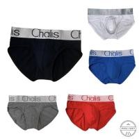 ราคา กางเกงในชาย CHALIS COTTON BRIFES SILVER ขอบสวย สุดเท่ ใส่สบาย เนื้อผ้าคอตต้อน (29242342211)