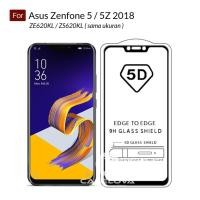 ราคา พรีเมี่ยม 5D กระจกนิรภัยเต็มรูปแบบสีสําหรับ Asus Zenfone 5/5Z 2018 ZE620KL (26215181611)
