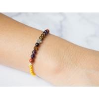 ราคา กำไลหินมงคล สไตล์มินิมอล ประจำวันเกิด วันพุธกลางคืน (14868545744)