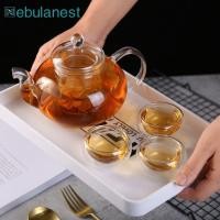 ราคา เนบิวลาเนส หม้อชาสไตล์ญี่ปุ่น,400/600มลชุดน้ําชากังฟูทนความร้อน,หรูหรา1หม้อ6ถ้วยชุดถ้วยชาแก้วแบบพกพา บ้าน (27442885810)