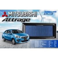 ราคา HURRICANE SLASH กรองอากาศผ้าน้ำเงินรุ่นใหม่ล่าสุด Mitsubishi ( Mirage , Attrage ) , Toyota ( Sienta , Yaris ) HS-0300-BL (24932453753)