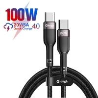 ราคา สายชาร์จเร็ว 100W 5A PD QC 4.0 USB C เป็น USB Type C สําหรับ Huawei Samsung (20934153124)