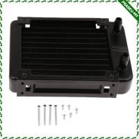 ราคา [PraskuMY] หม้อน้ําระบายความร้อนด้วยน้ํา PC 120 มม. 10Pipes G1/4" (54453937186)