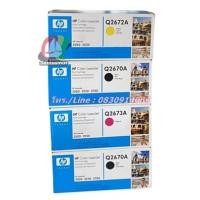 ราคา หมึกแท้ Original HP Q2670A สีดำ Q2671A ฟ้า HP Q2672A เหลือง HP Q2673A ม่วงแดง 3500 3550 หมึกชุด 4 สี (15393863767)