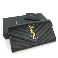 ราคา ถูกที่สุด ของแท้ 100% Ysl long wallet (44217416461)
