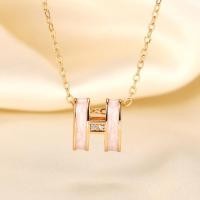 ราคา ชุบทองแท้ Seiko สีขาว Fritillary H สร้อยคอหญิง Niche Cool สไตล์ High-End Classy Clavicle Chain 2.2 (44128518833)