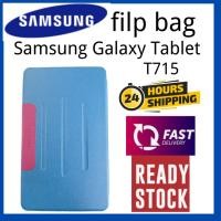 ราคา T710/T715/T719 Samsung Galaxy แท็บเล็ต Tab S2 / S2ve 8.0 "นิ้วกระเป๋า Beg PU ปกหนังกรณีพลิก (22068873979)