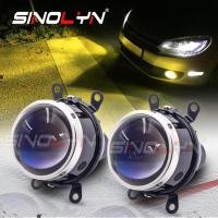 ราคา Sinolyn 3 นิ้วไฟตัดหมอกสีฟ้าสําหรับรถยนต์ Bi Xenon หมอกโคมไฟโปรเจคเตอร์เลนส์ Bifocal ขับรถไฟกีฬา H11 HID/LED Universal รถอุปกรณ์เสริม (15864138126)