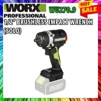 ราคา WORX WU270.9 20V 700Nm 1/2" BRUSHLESS IMPACT WRENCH WU 270.9 (SOLO) (53553765199)