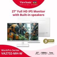 ราคา Viewsonic Monitor VA2732 MH W / 27” / Full HD / 100 Hz / 1 ms (จอมอนิเตอร์) (27039384004)
