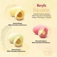 ราคา Beryl's/ Tiramisu Almond White Chocolate Confectionery/ 150g ฿ 289/ 200g ฿ 298 (29811668526)