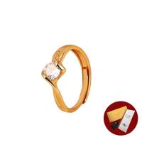 ราคา (มีใบรับรอง Gra)แหวน Moissanite Gold 18K Angel Kiss 0.5 กะรัตแหวนเพชรสีขาว (53102969124)