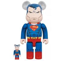 ราคา (ของแท้) Bearbrick SUPERMAN (BATMAN HUSH VER.) 400+100% แบร์บริค Be@rbrick by Medicom Toy ของใหม่ มือ 1 (21971565404)