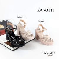 ราคา รองเท้าส้นหนา สูง 3.5 นิ้ว เสริมหน้า 1 นิ้ว รัดข้อ แต่งสายคาดสาน ใส่สบาย น้ำหนักเบามาก✨ (24395270844)