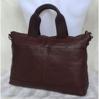ราคา กระเป๋ามือสองของแท้ Coach Thompson Leather Perforated กระเป๋าหนัง ทรงถือ เอกสาร สะพายข้าง (6641243162)