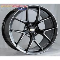 ราคา ล้อแม็กซ์ เบา FIR สีไฮเปอร์ดาค หน้า8 หลัง9.5 19นิ้ว 5รู114/112 ET35/38 [19600] (27369903970)