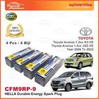 ราคา Toyota Avanza 1.3 K3VE 1.5 3SZVE ปี 2006 2014 รถ Spark Plug Hella Energy ทนทาน CFM9RP9 (4 ชิ้น (43614905708)