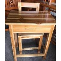 ราคา SUKP ชุดโต๊ะเก้าอี้เด็ก ไม้สักทอง ขนาดโต๊ะ40x60ซม.สูง70ซม. เก้าอี้ขนาด 35x35ซม.ความสูงรวมพนักพิง85ซม. (27161635581)