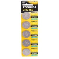 ราคา ถ่านรีโมทToshiba CR2430/CR2450 Lithium 3V แพค5ก้อน ของแท้ (22755537432)