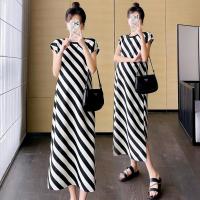 ราคา ชุดเดรสคลุมท้อง ผ้าโปโลเนื้อผ้านิ่มใส่สบาย AA4089 (24075638283)