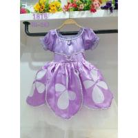 ราคา F ชุดเด็ก : เดรสเจ้าหญิงโซเฟีย สีม่วงปลายกระโปรงสีขาว (7771206784)
