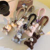 ราคา น่ารักน่ารักโบว์น่ารักกระต่ายจี้สายคล้องโทรศัพท์มือถือตกแต่งพวงกุญแจเชือกเส้นเล็กโทรศัพท์มือถือ (41476866779)
