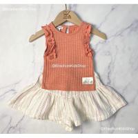 ราคา (12m-4y) Lucky Brand เสื้อผ้าเด็กผู้หญิง เสื้อพร้อมกางเกงขาสั้น (19286918118)