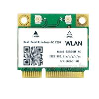 ราคา WIFI Intel 7265HMW AC1200 Mini PCIe - บลูทูธ 4.2, ดวยย่านความถี่คู่ 5G/2.4G (41378712931)