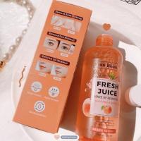 ราคา (ของแท้/ส่งไว) Kiss Beauty Fresh Juice Make Up Remover เช็ดเครื่องสำอางสูตรน้ำ กลิ่นลูกพีช No.2135-03PE (12691702172)