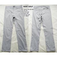 ราคา NIKE GOLFกางเกงตีกอล์ฟ ใส่ทำงานได้-สีเทาอมม่วง ไซส์ 31-32"(คนสูง175cm)ผ้าเบา แห้งไว กันUV(สภาพเหมือนใหม่) (23924276201)