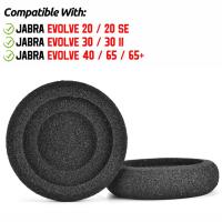 ราคา สําหรับ Jabra Evolve 20 20se 30 30II 40 65 65 + หูฟังแผ่นรองหูฟังเบาะฟองน้ําชุดหูฟัง Earmuffs เปลี่ยนฝาครอบ (24234977605)