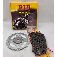 ราคา โซ่สเตอร์ Wave125i 2019 ชุดโซ่สเตอร์DID 428 สำหรับรุ่น Wave125i (2019)(หน้า+หลัง+โซ่ในกล่องเดียวกัน) (428D=14T-36T-108L (41060394310)