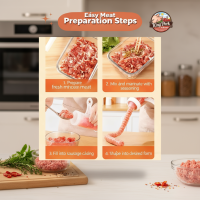 ราคา เครื่องทําไส้กรอกและเครื่องยัดไส้หมู แกะ คอลลาเจน และเปลือกเทียม (41073683294)