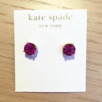 ราคา ของแท้ซื้อที่ไทย kate spade cueva rosa pink earrings (2170390159)