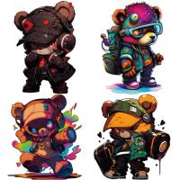 ราคา Cool Bears Iron-On Transfer Heat-Adhesive Decals Thermo Transfer Washable Heat Transfer Diy อุปกรณ์เสริมเสื้อผ้าใหม่ (25540751728)