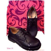 ราคา รองเท้านักเรียนหนังเด็กชาย แบบผูกเชือก size 31 (5449102856)