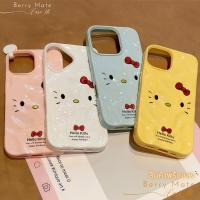 ราคา พร้อมส่ง เคสไอโฟน14 ลายหน้าแมวเคธี น่ารัก เคสลายอุกกาบาต For IPhone13 11 12 14PLUS 6/7/8 15 16ProMAX X XR XSMAXกันกระแทก (41911979611)
