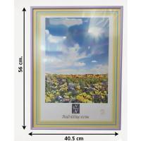 ราคา กรอบรูปสีม่วง 56x40.5 cm.กรอบรูป 56x40.5 cm.สีม่วง กรอบรูปไซส์ยอดนิยมสำหรับจิ๊กซอว์ประมาณ 500 ชิ้น (50205689225)