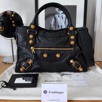 ราคา Balenciaga giant city gold hw สีเทาดำ (1461804610)