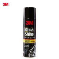 ราคา 3M Black & Shine ผลิตภัณฑ์โฟมทำความสะอาดและเคลือบเงายางรถยนต์ ขนาด 440 ml. (22006374532)