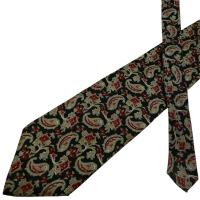 ราคา เนคไท Givenchy Silk Black Paisley Geometric USA เนคไทแบรนด์เนม ของแท้ (43423231899)