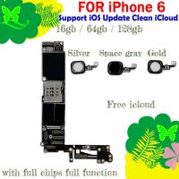 ราคา สําหรับ iPhone 6 (4.7 นิ้ว) เมนบอร์ด Touch ID ลายนิ้วมือ iOS 4G Lte 16 GB 32 GB 64 GB 128GB เมนบอร์ดทํางาน Logic Board TEST (42068985837)