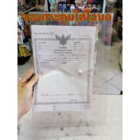 ราคา ราคา​พิเศษ​แฟ้ม​กระดุม ซองใส่โฉนด​ ที่ดิน​ มีกระดุม1เม็ด (7369110271)