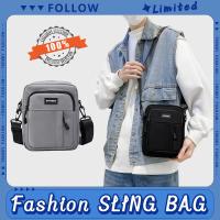 ราคา กระเป๋าใบเล็ก กระเป๋าสะพายไหล่ผู้ชาย กันน้ํา Beg Sandang Lelaki กระเป๋าซิปหลายใบ กระเป๋า Man (43767311423)